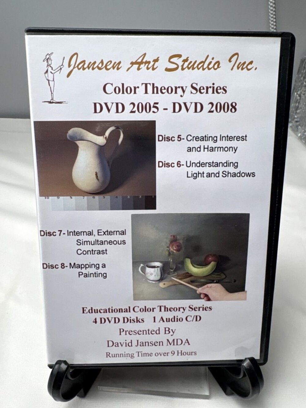 David Jansen Color Theory Series DVD Set 4 DVDs 9+ Hours